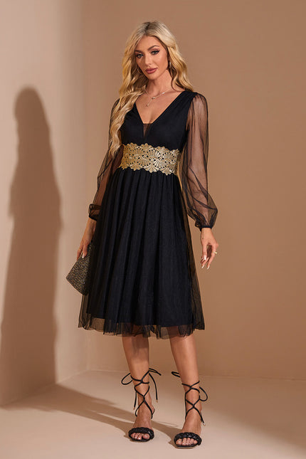 Robe Trapeze Col V - gallery 4