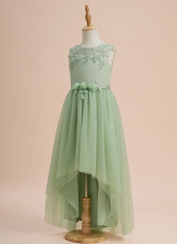 Robe Trapèze Chic Floral Tulle