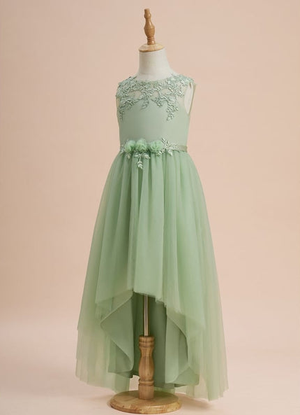 Robe Trapèze Chic Floral Tulle