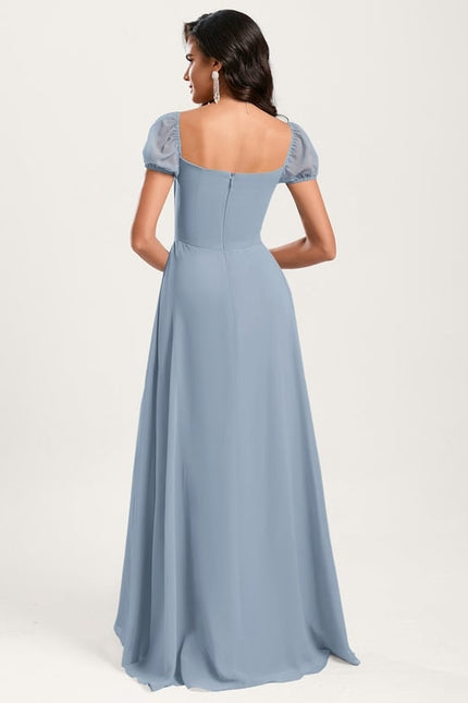 Robe Trapèze Flottante Aqua - gallery 1