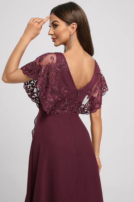 Robe Trapèze Velours Ambré - gallery 1