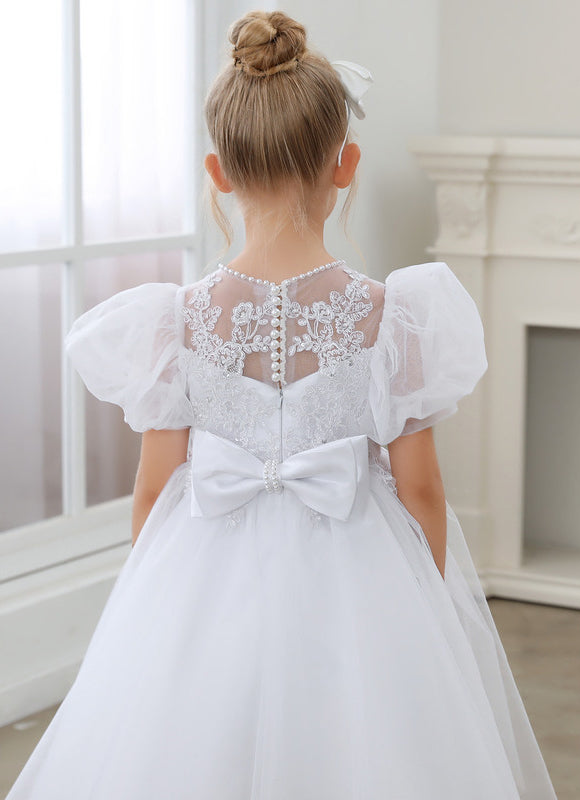 Robe Trapèze Enfant Élégante - gallery 3