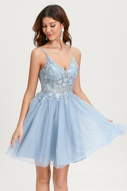 Robe Trapèze Tulle Noire - gallery 4