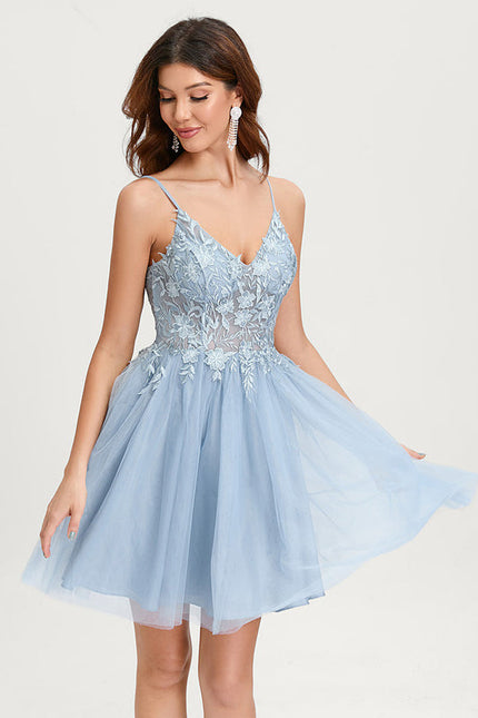 Robe Trapèze Tulle Noire - gallery 4