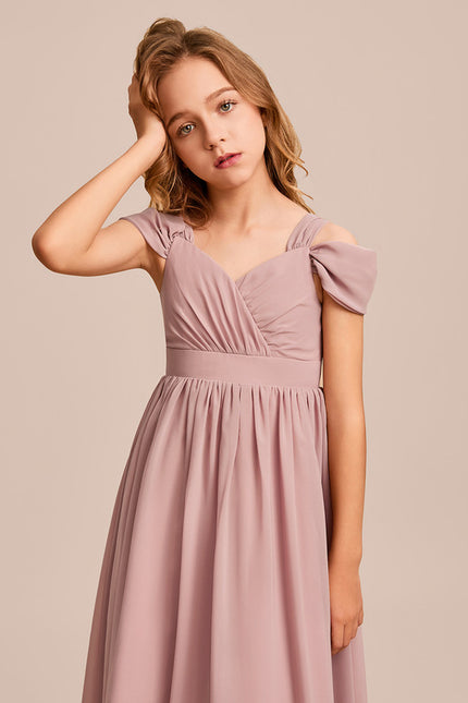 Robe Trapèze Satin Éthéré - gallery 4