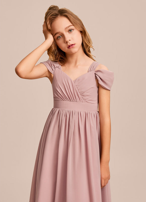 Robe Trapèze Satin Éthéré - gallery 4