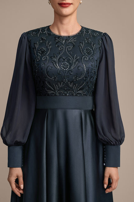 Robe Trapèze Velours Enchanté - gallery 7