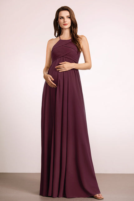 Robe Trapèze Violet Serein - gallery 1
