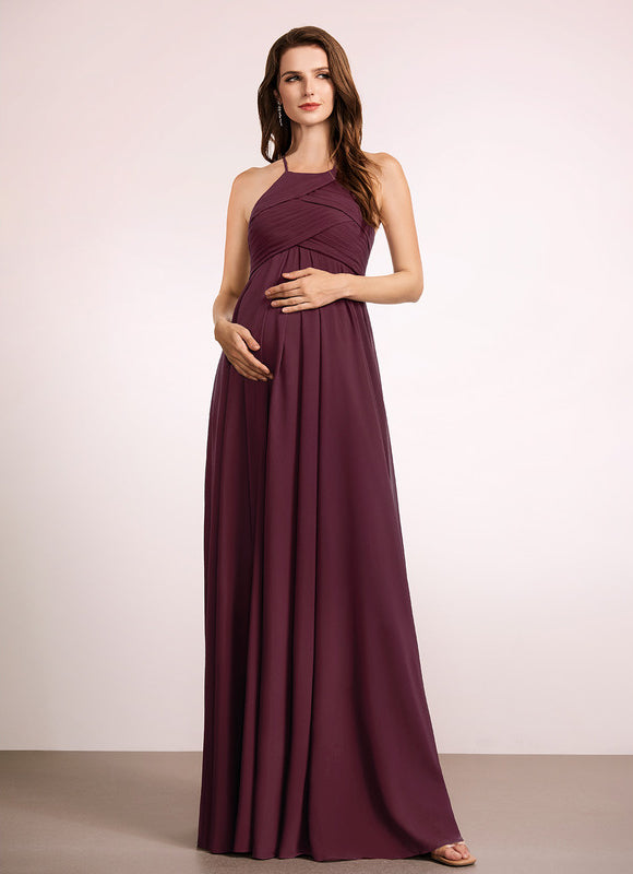 Robe Trapèze Violet Serein - gallery 1