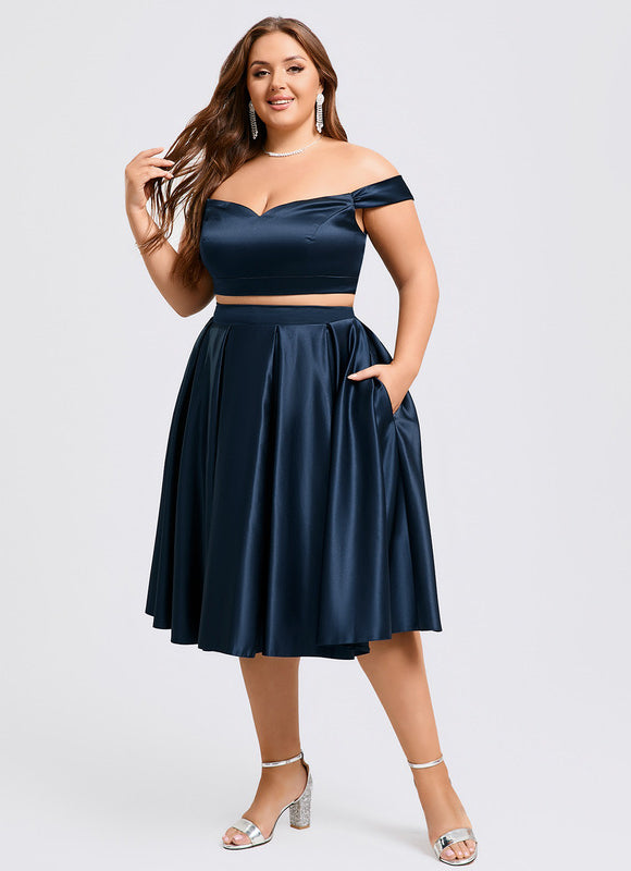 Robe Trapèze Nuit Scintillante - gallery 7