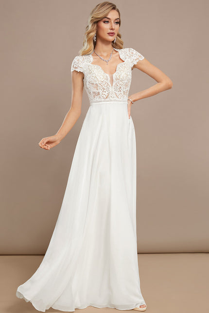 Robe Trapèze Éblouissante Aérienne - gallery 1