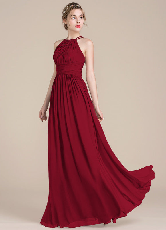 Robe Trapèze Élégance Pourpre Languide