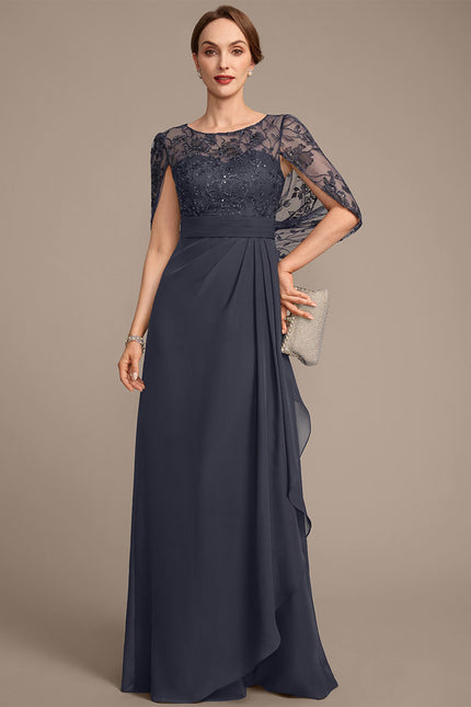 Robe Trapèze Rêve Sombre Légèreté - gallery 2