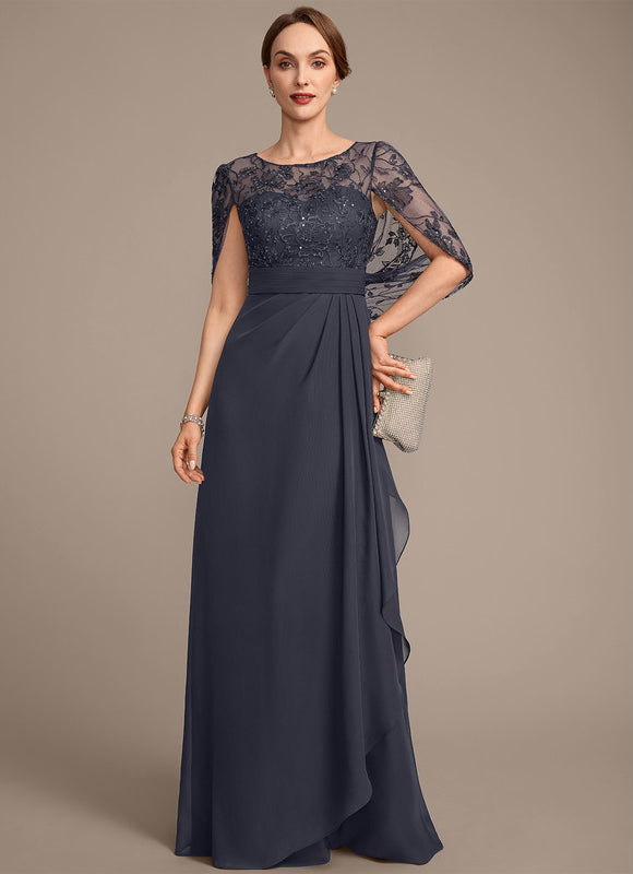 Robe Trapèze Rêve Sombre Légèreté - gallery 2