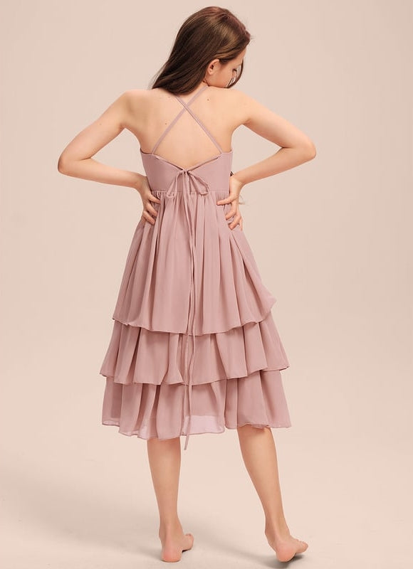 Robe Trapèze Satin Envolée - gallery 2