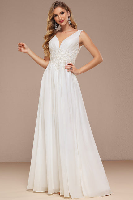 Robe Trapèze Éthérée Lumineuse - gallery 3