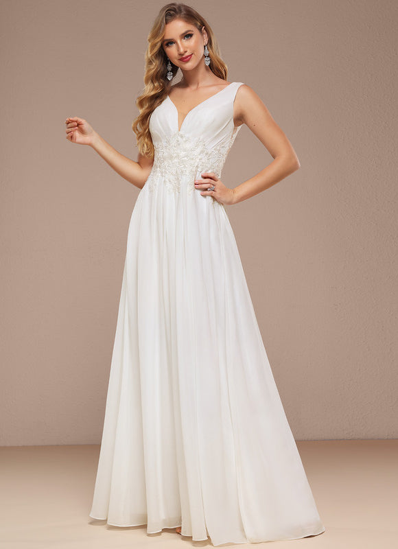 Robe Trapèze Éthérée Lumineuse - gallery 3