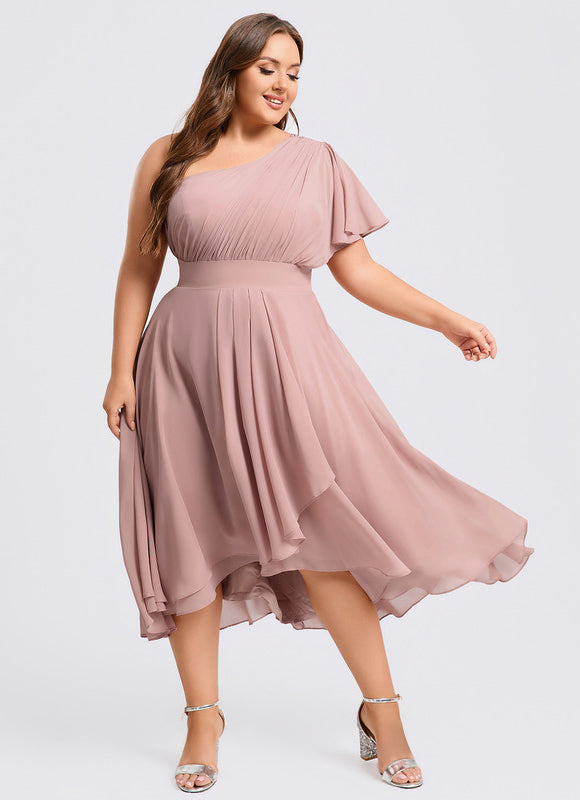 Robe Trapeze Rose - gallery 9