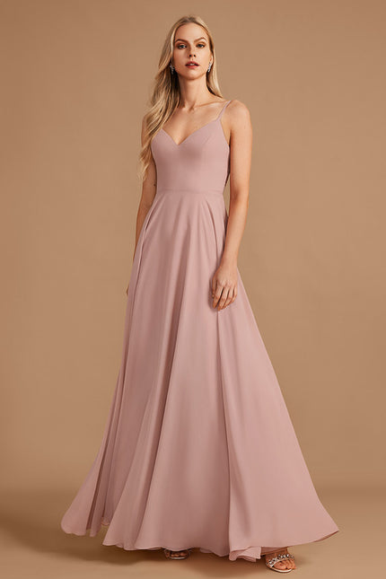 Robe Trapèze Roseau De Lune - gallery 1