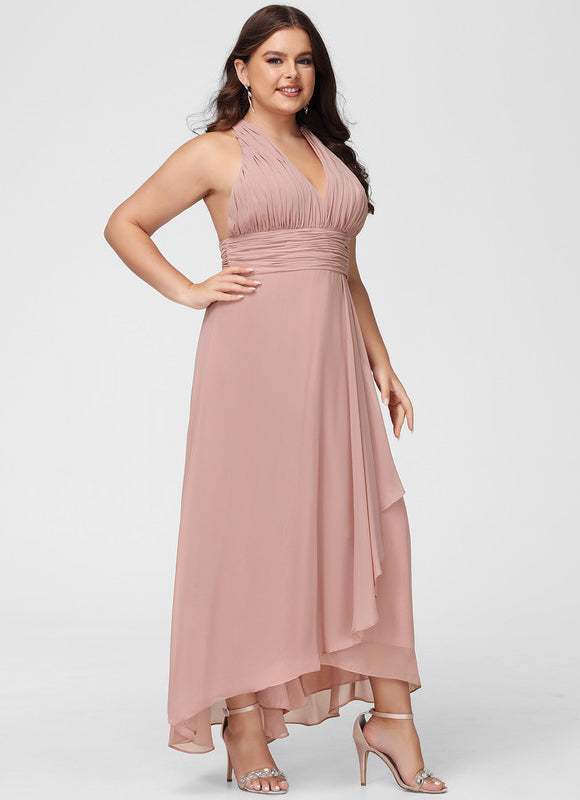 Robe Trapèze Aérienne Vert Pâle - gallery 8