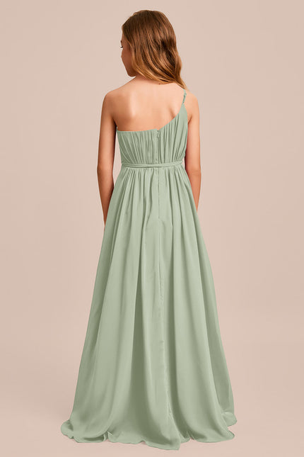Robe Trapèze Verte Évanescente - gallery 1