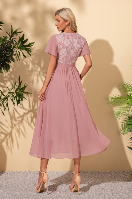 Robe Trapèze Roseau Éthéré - gallery 1