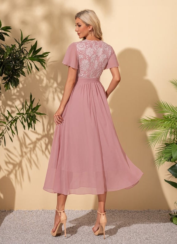 Robe Trapèze Roseau Éthéré - gallery 1