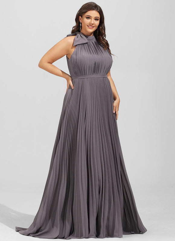 Robe Trapèze Harmonie Plissée - gallery 6