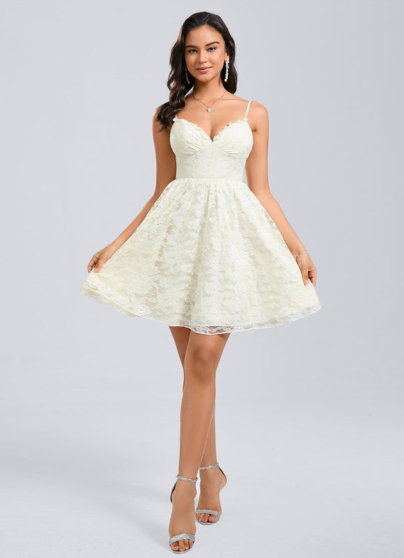 Robe Trapèze Écrue Chic - gallery 5