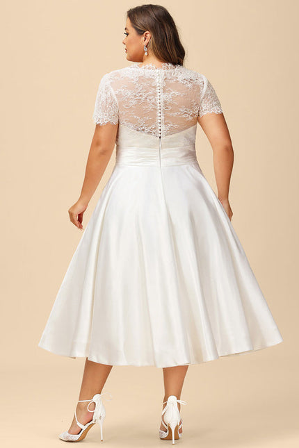 Robe Trapèze Lueur Nuptiale - gallery 8