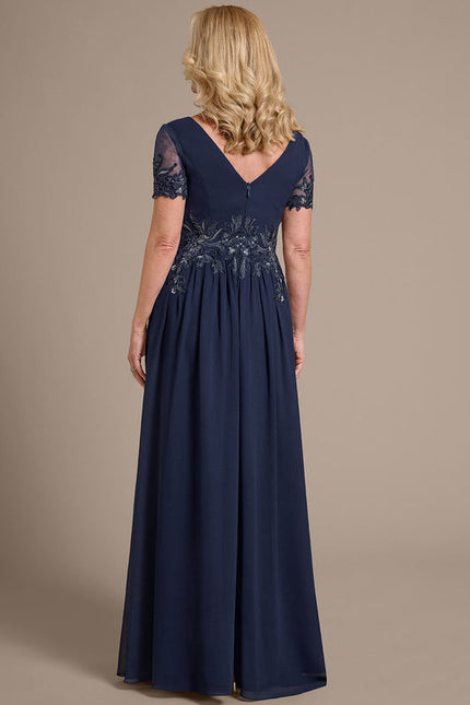 Robe Trapèze Nuit Élégante - gallery 6