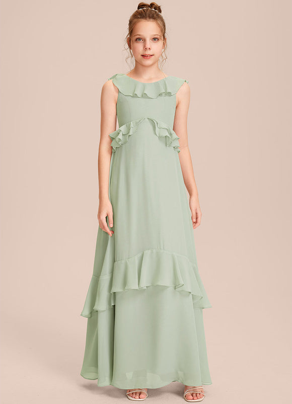 Robe Trapèze Bordeaux Flottante - gallery 5