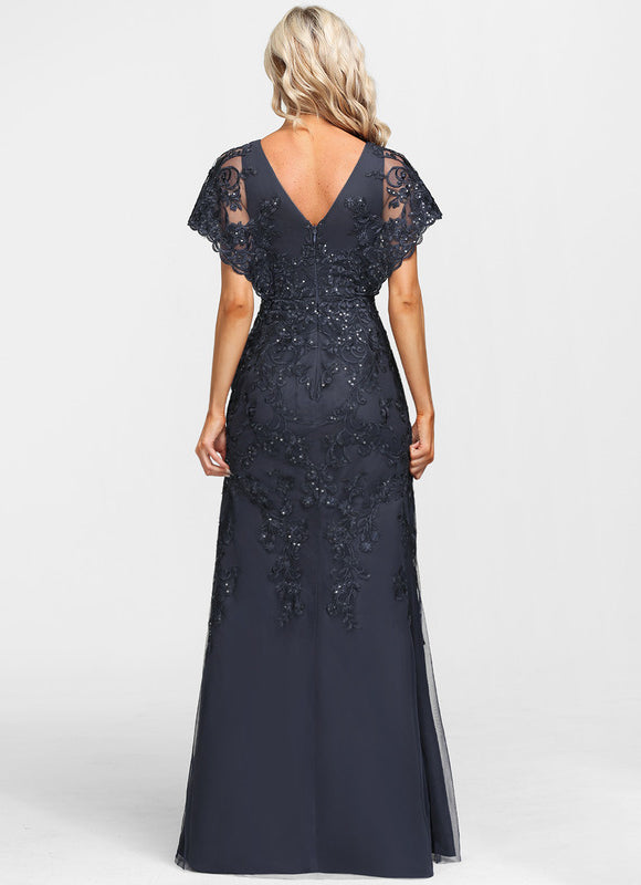 Robe Trapèze Nocturne Céleste - gallery 5