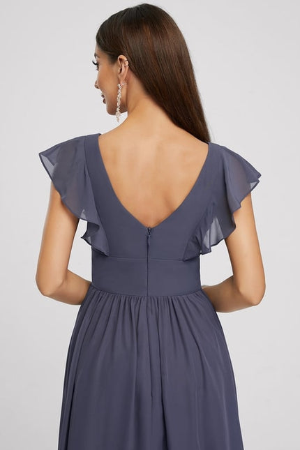 Robe Trapèze Émeraude Volante - gallery 5