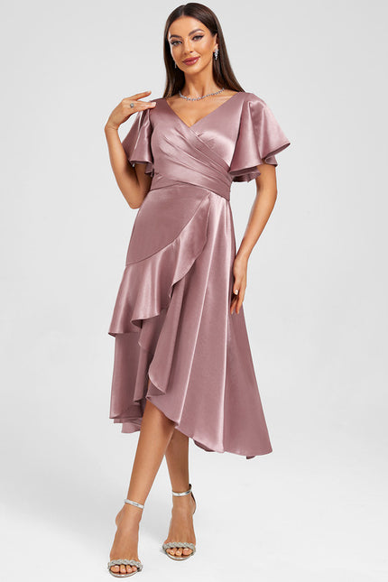 Robe Trapèze Asymétrique Chic - gallery 2