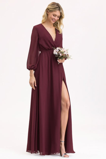 Robe Trapèze Ruban De Myrtille - gallery 3