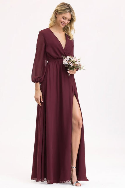 Robe Trapèze Ruban De Myrtille - gallery 3