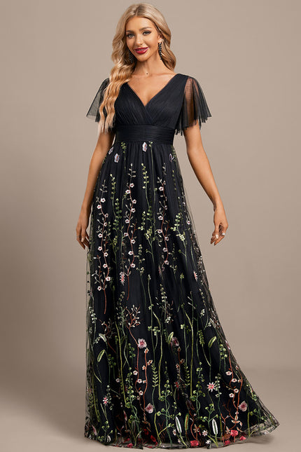 Robe Trapèze Féerie Florale