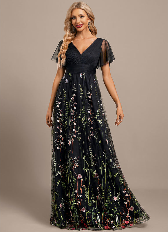 Robe Trapèze Féerie Florale