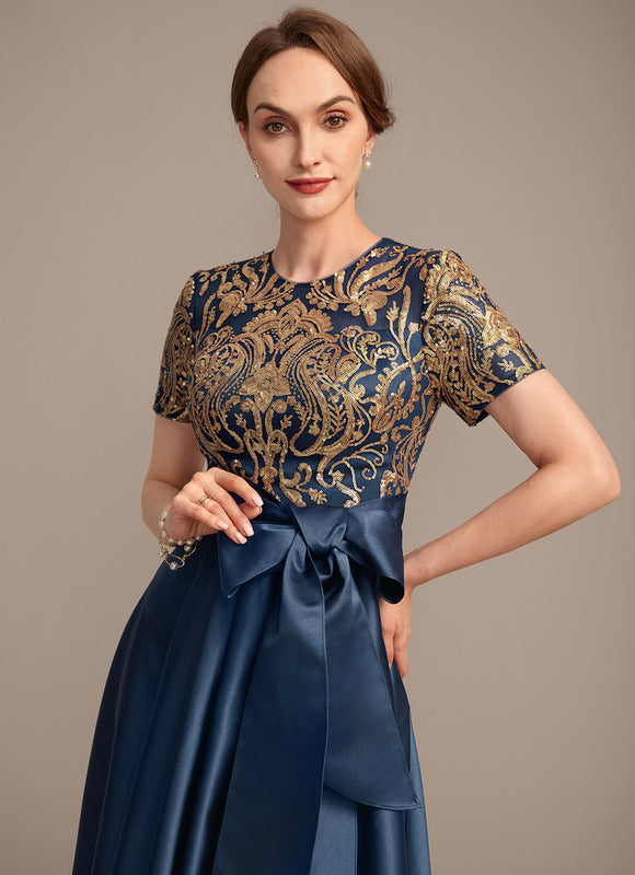 Robe Trapèze Indigo Étoilé - gallery 1