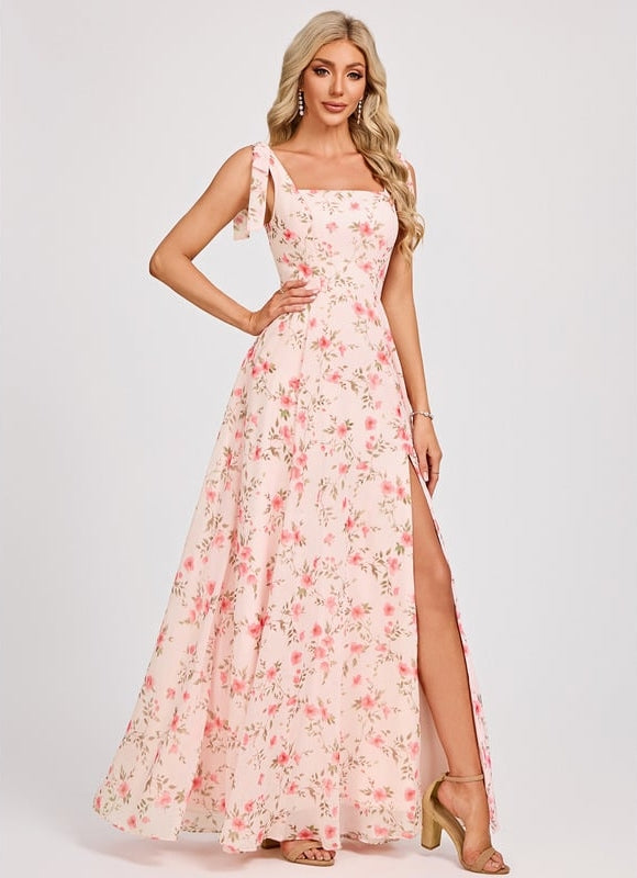 Robe Trapèze Élégante Vert Clair