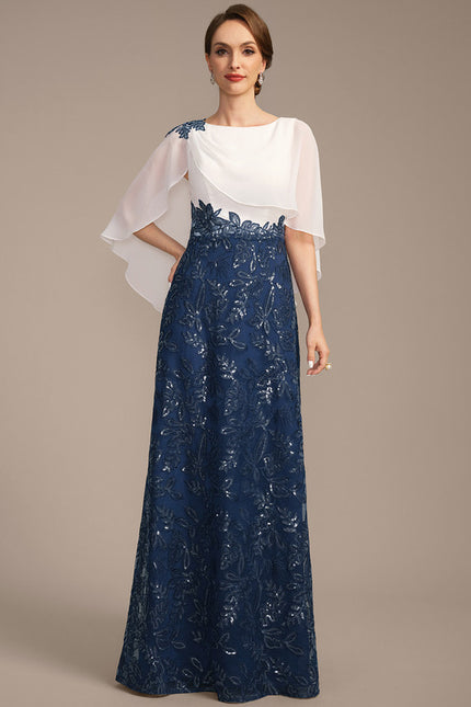 Robe Trapèze Nuit Marine Étoilée - gallery 3