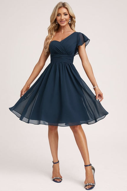Robe Trapèze Chic Asymétrique - gallery 1