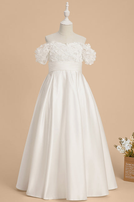 Robe Trapèze Enchantement Écrue - gallery 1