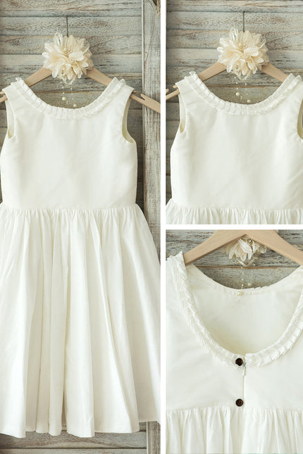 Robe Trapèze Pureté Satinée - gallery 1