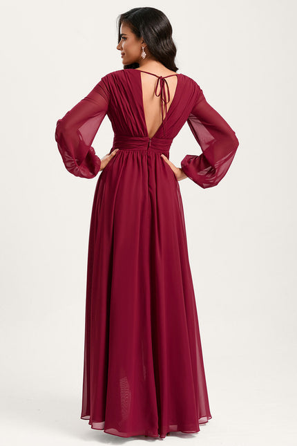 Robe Trapèze Fluide Asymétrique - gallery 2