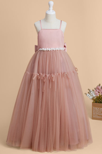 Robe Trapèze Rosée Élégante