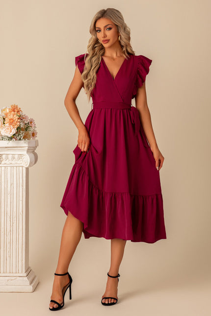 Robe Trapeze Volant