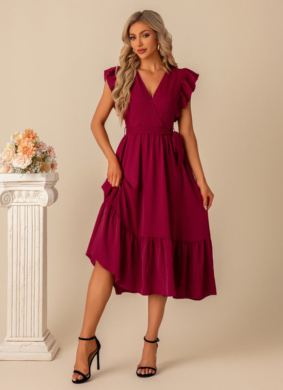 Robe Trapeze Volant