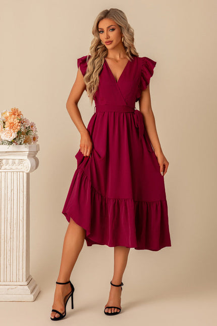 Robe Trapeze Volant